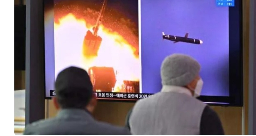 उत्तर कोरियाद्वारा चार सामरिक क्रुज मिसाइल प्रक्षेपण