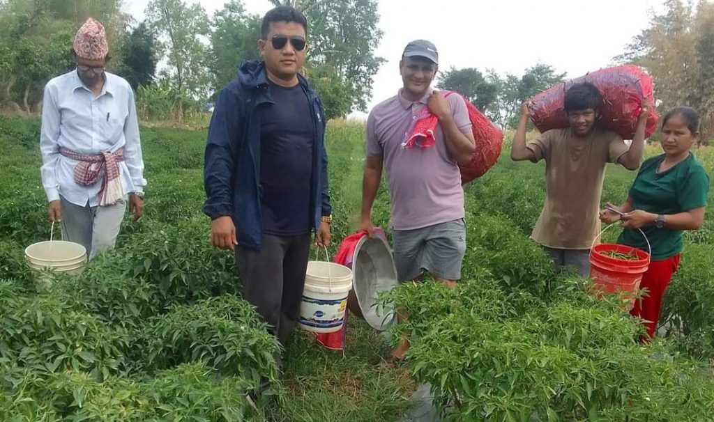 अवैध भारतीय कृषि वस्तुले समस्या पार्‍यो: सन्देश सी