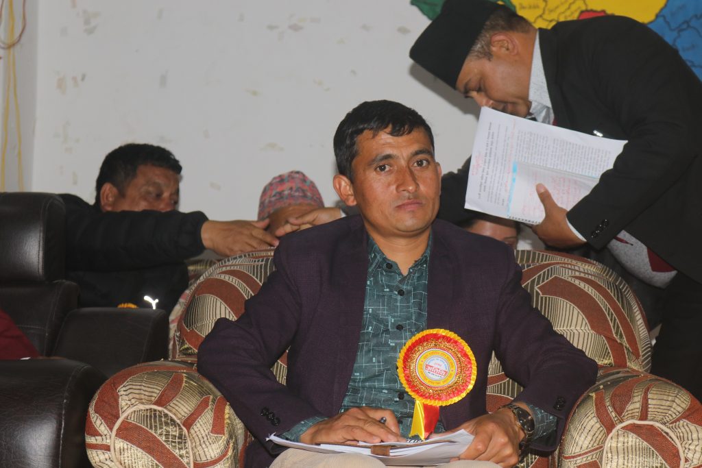 नेपाल कम्युनिस्ट पार्टी म्याग्दीको जिल्ला सेक्रेटरीमा राम सी