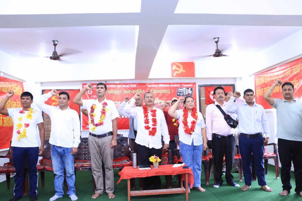 युवा संगठन नेपाल केन्द्रीय समितिको सातौ पूर्ण बैठक हुँदै
