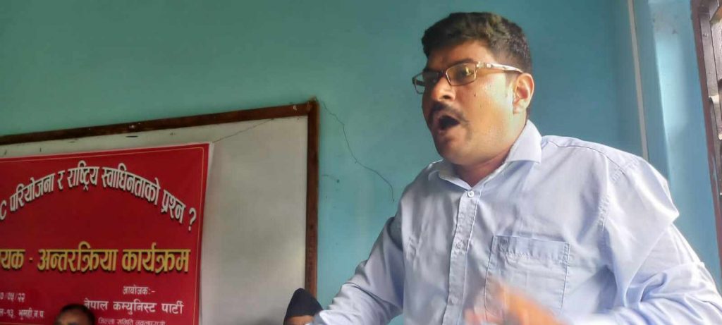 जनयुद्धको प्रेरणाले मधेस उठेको हो : धरेन्द्र यादव