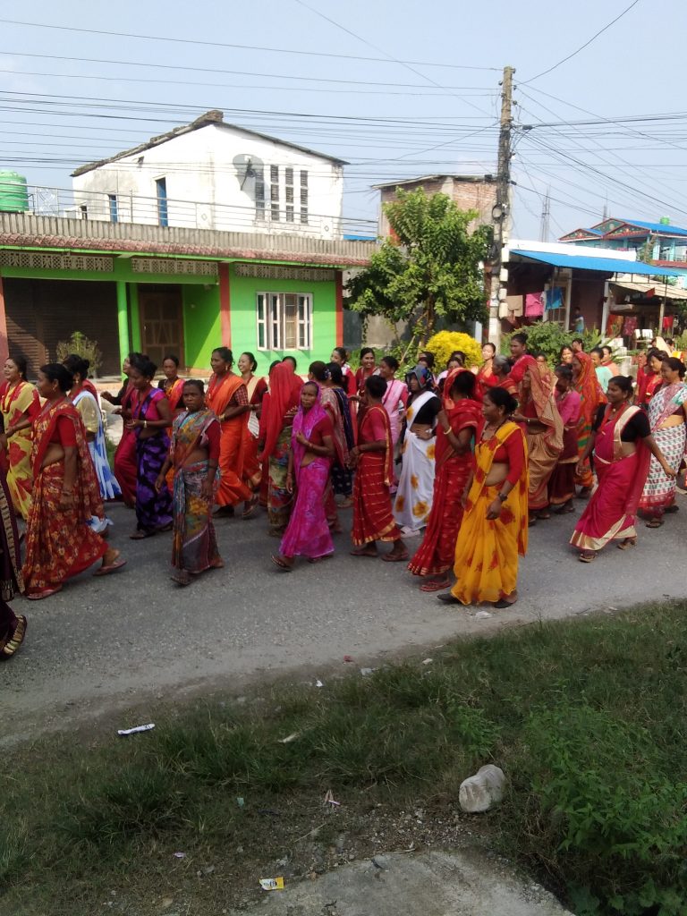 थारु जातिका महिलाको पर्व जितिया सकियो