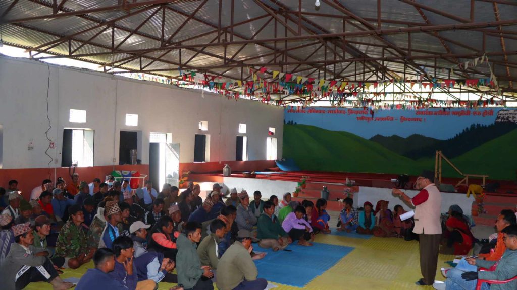 राष्ट्रिय स्वाधीनता र नेपाली विशेषताको समाजवाद विषयक अन्तरक्रिया थबाङमा सम्पन्न