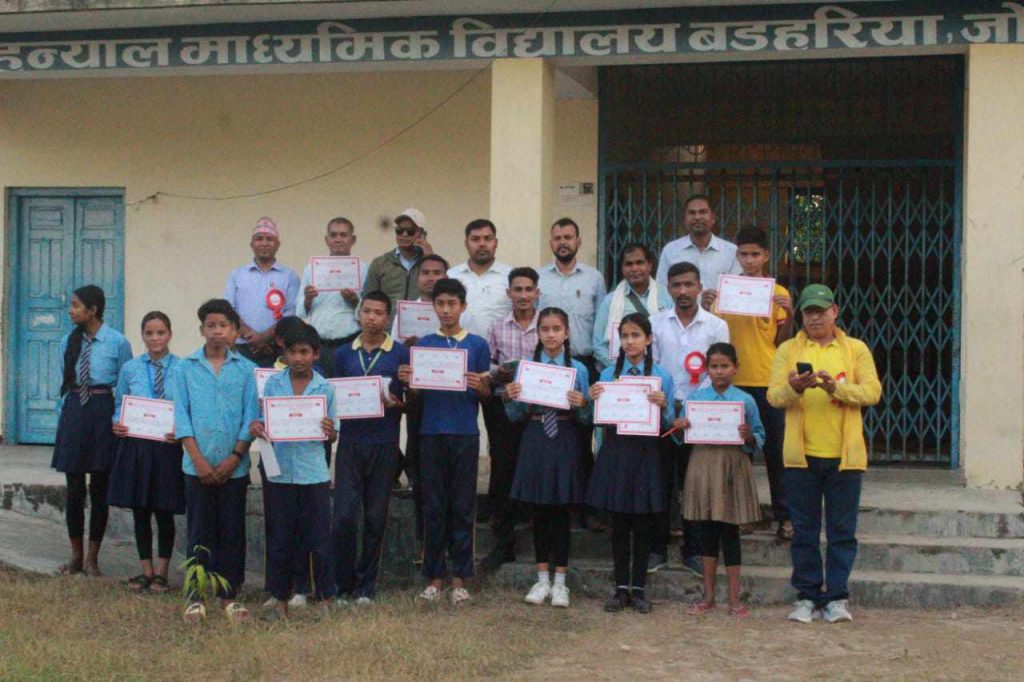 अनेरास्ववियू (क्रान्तिकारी) कैलालीको आयोजनामा हाजिरी जवाफ प्रतियोगिता सम्पन्न