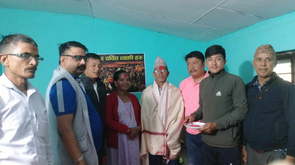 अग्रज कम्युनिस्ट योद्धाहरुलाई मेचीमा सम्मान
