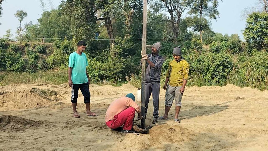 नेकपाको केन्द्रीय कार्यालय शिवगढीमा भान्साघरको तयारी हुदै