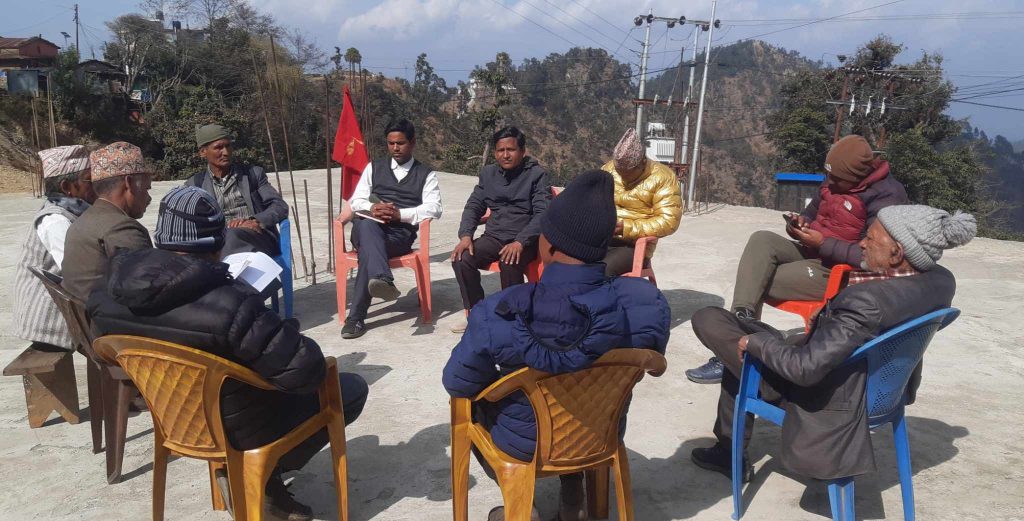 समाजवादी माेर्चा  गुराँस गाँउपालिका दैलेखकाे बैठक सम्पन्न