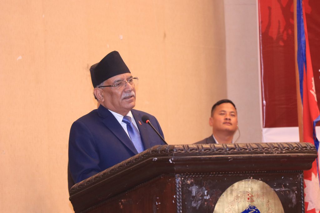 सडक, सदन र सरकारको तालमेल मिलेकाले अब नेपालमा समाजवाद आउँछ : प्रधानमन्त्री प्रचण्ड