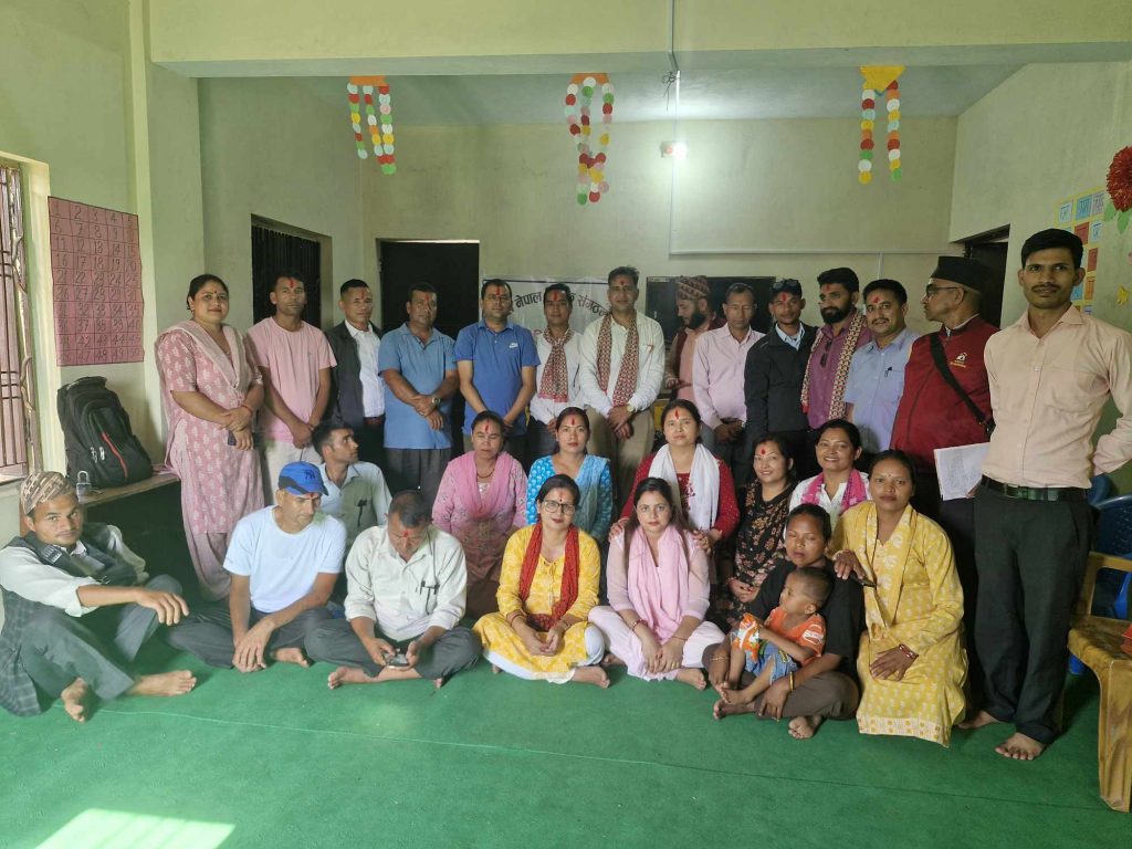 अखिल नेपाल शिक्षक संगठन दाङको अध्यक्षमा धनिराम जिएम