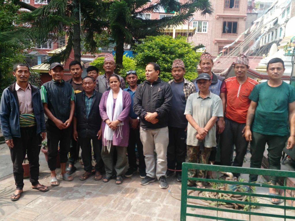 काठमाडौँ महानगरसमितिद्वारा श्रमिक मजदुर इकाई गठन