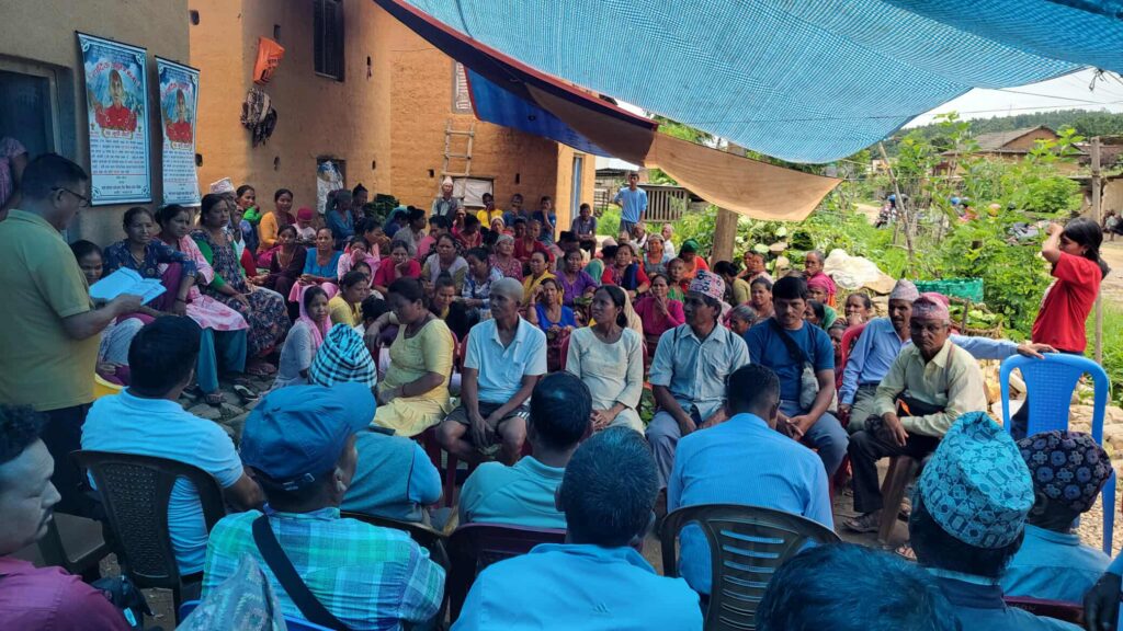 आमा झुपी चौधरीको स्मृतिमा श्रद्धाञ्जली कार्यक्रम