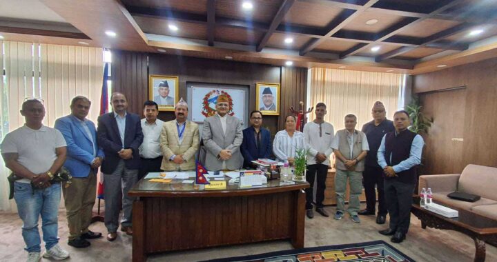 नेकपा नेता शिलु र गण्डकी मुख्यमन्त्रीबीच भेटवार्ता