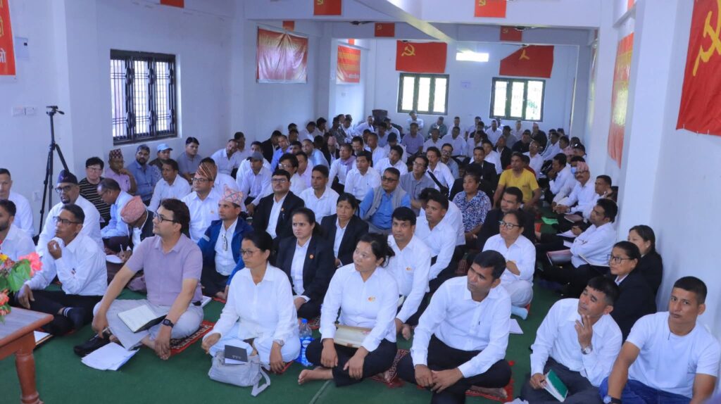 नेकपा केन्द्रीय समिति बैठक जारी